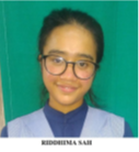RIDDHIMA SAH